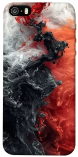 Чохол на Apple iPhone 5/5S/SE Black and Red фото 1 з 1