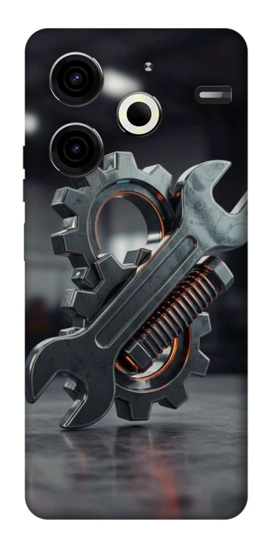 Чохол на TECNO Pova 6 Neo (LI6) Mechanic фото 1 з 1