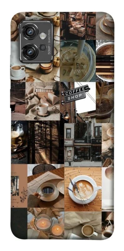 Чохол на Motorola Moto G32 Coffee collage ver.3 фото 1 з 1