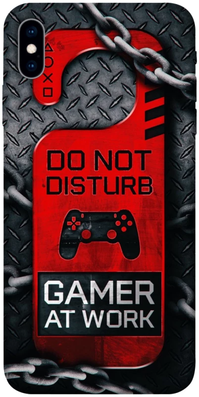 Чохол на Apple iPhone X (5.8") Do Not Disturb фото 1 з 1