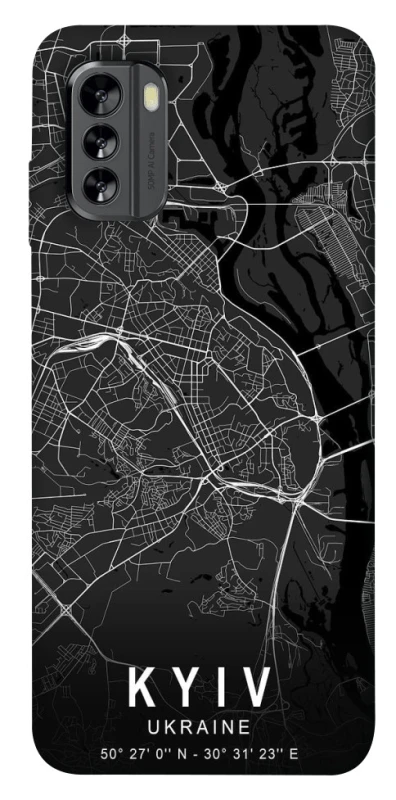 Чохол на Nokia G60 Kyiv map фото 1 з 1