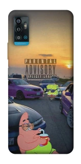 Чохол на ZTE Blade A71 Патрік на перегонах фото 1 з 1