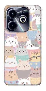 Чохол на Infinix Hot 40i Funny Kittens ver.2 фото 1 з 1