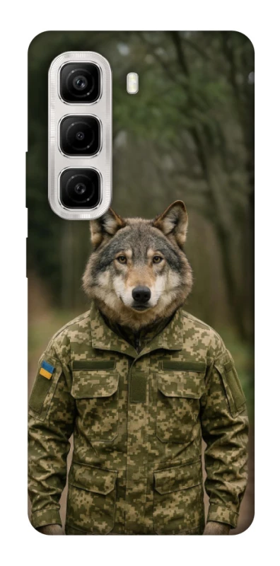 Чохол на Infinix Hot 50 4G Вовк захисник фото 1 з 1