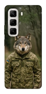 Чехол на Infinix Hot 50 4G Волк защитник фото 1 из 1