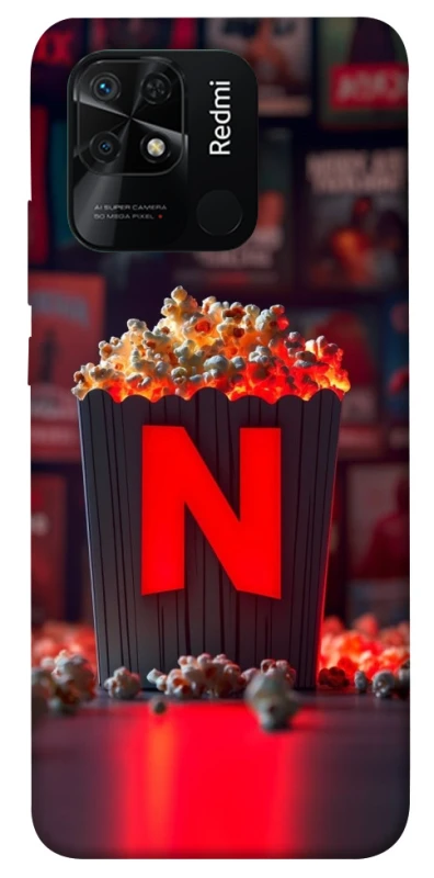 Чохол на Xiaomi Redmi 10C Netflix and popcorn фото 1 з 1