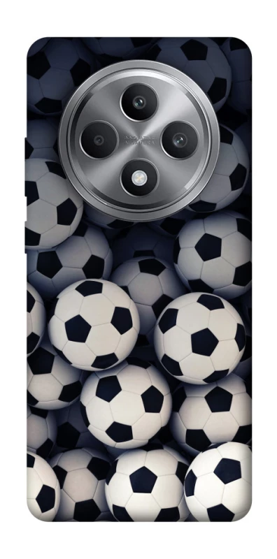 Чохол на Oppo Reno 12 F 4G Футбольні м'ячи фото 1 з 1