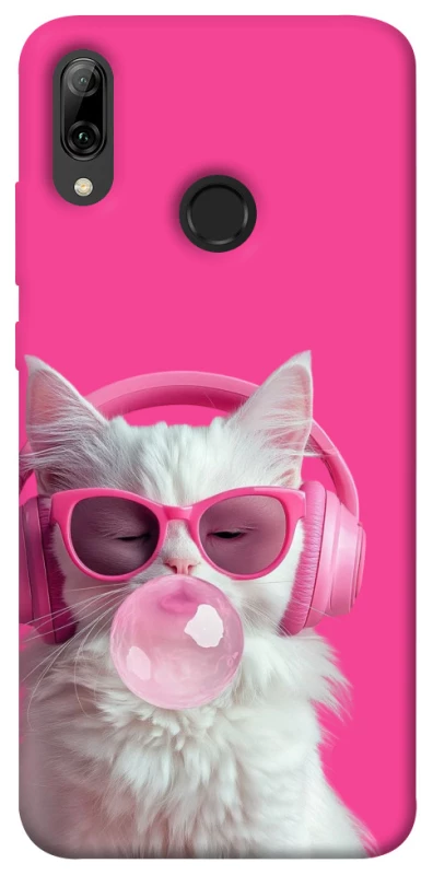 Чехол на Huawei P Smart (2019) Pink kitty фото 1 из 1