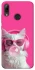 Чехол на Huawei P Smart (2019) Pink kitty фото 1 из 1