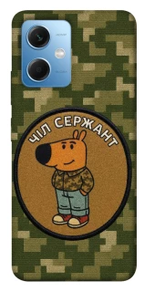 Чехол на Xiaomi Redmi Note 12 5G Чил сержант фото 1 из 1