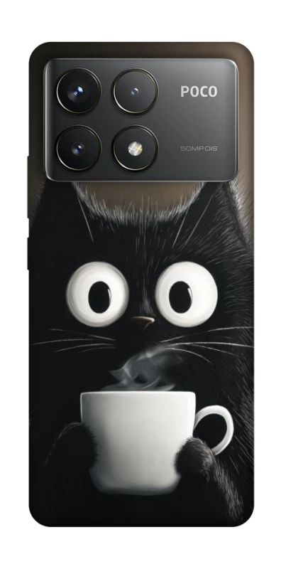 Чохол на Xiaomi Poco F6 Pro morning cat фото 1 з 1