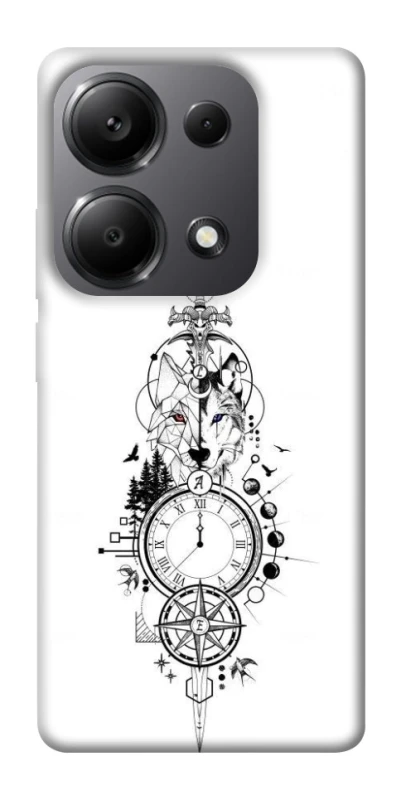 Чехол на Xiaomi Redmi Note 13 Pro 4G Tattoo ver.8 фото 1 из 1