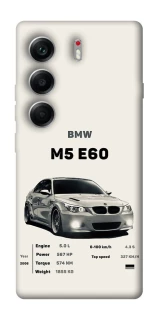 Чохол на Tecno Camon 40 BMW M5 E60 фото 1 з 1