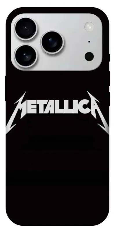 Чехол на Apple iPhone 18 Pro Max Metallica logo фото 1 из 1