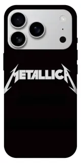 Чехол на Apple iPhone 18 Pro Max Metallica logo фото 1 из 1