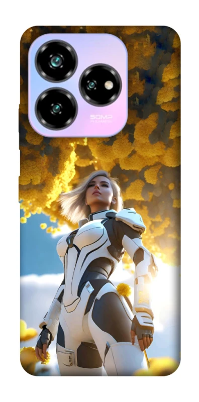 Чохол на ZTE Nubia V60 Desing Cyber space girl ver.3 фото 1 з 1