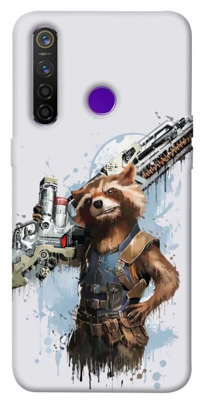 Чехол на Realme 5 Pro Rocket Raccoon фото 1 из 1