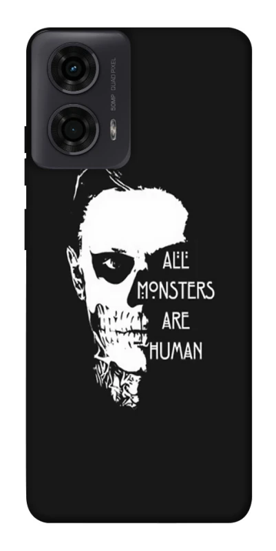 Чохол на Motorola Moto G04 All Monsters are Human фото 1 з 1