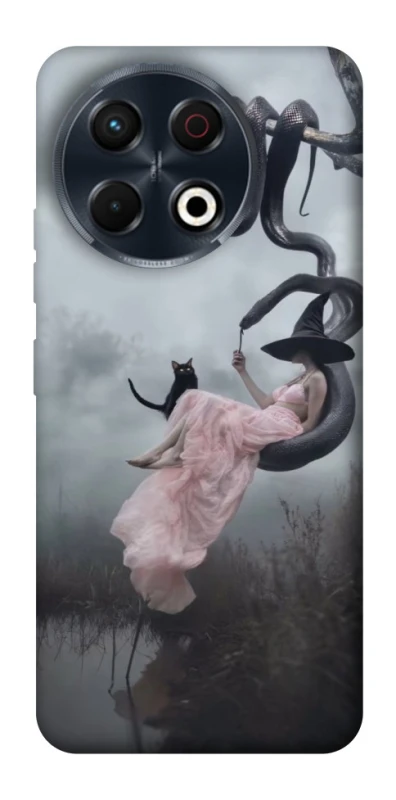 Чохол на TECNO Spark 30 Pro (KL7) Halloween Witch ver.5 фото 1 з 1