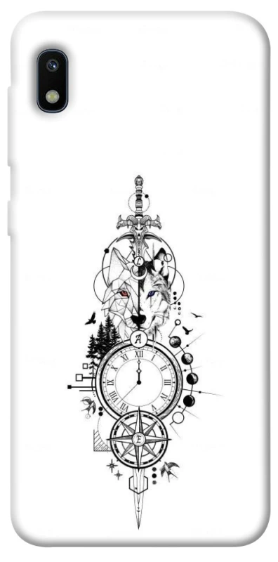 Чехол на Samsung Galaxy A10 (A105F) Tattoo ver.8 фото 1 из 1