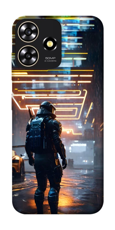 Чохол на ZTE Blade A73 4G Cyber character фото 1 з 1