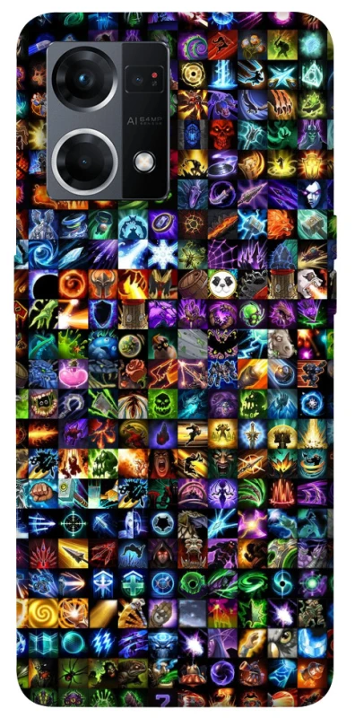 Чохол на Oppo Reno 7 4G Abilities menu ver.1 фото 1 з 1