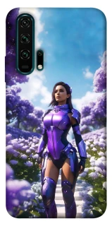 Чехол на Huawei Honor 20 Pro Cyber space girl ver.4 фото 1 из 1