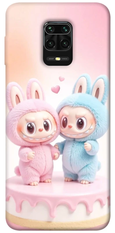 Чехол на Xiaomi Redmi Note 9s / Note 9 Pro / Note 9 Pro Max Labubu Twins фото 1 из 1