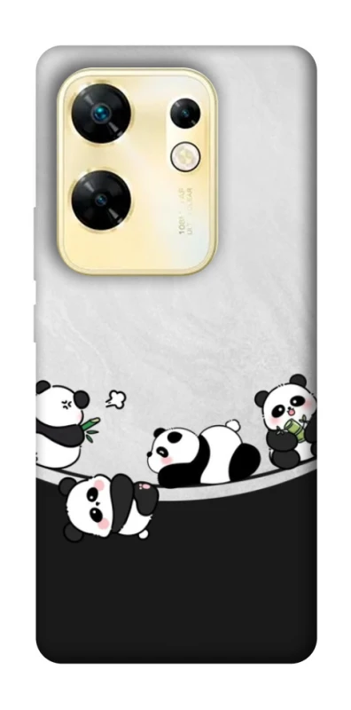 Чохол на Infinix Zero 30 4G Four pandas фото 1 з 1