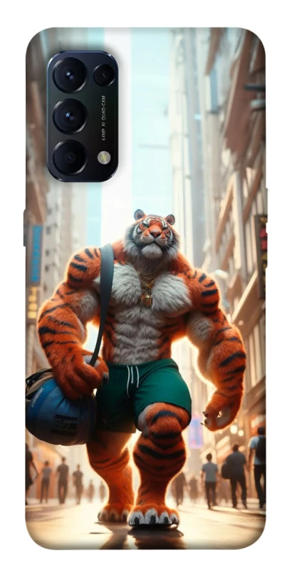 Чехол на Oppo Reno 5 4G Тигр фото 1 из 1