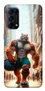 Чехол на Oppo Reno 5 4G Тигр фото 1 из 1