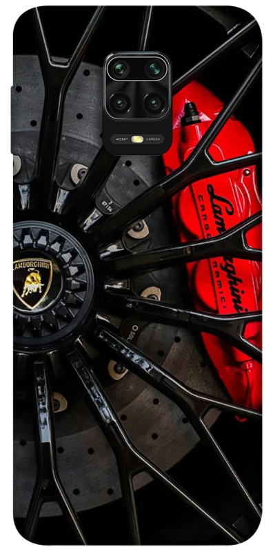 Чехол на Xiaomi Redmi Note 9s / Note 9 Pro / Note 9 Pro Max Wheel Lamborgini фото 1 из 1