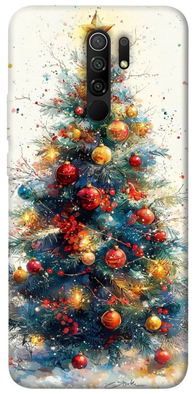 Чохол на Xiaomi Redmi 9 Новорічний v36 фото 1 з 1