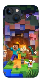Чехол на Apple iPhone 13 mini (5.4") Minecraft game фото 1 из 1