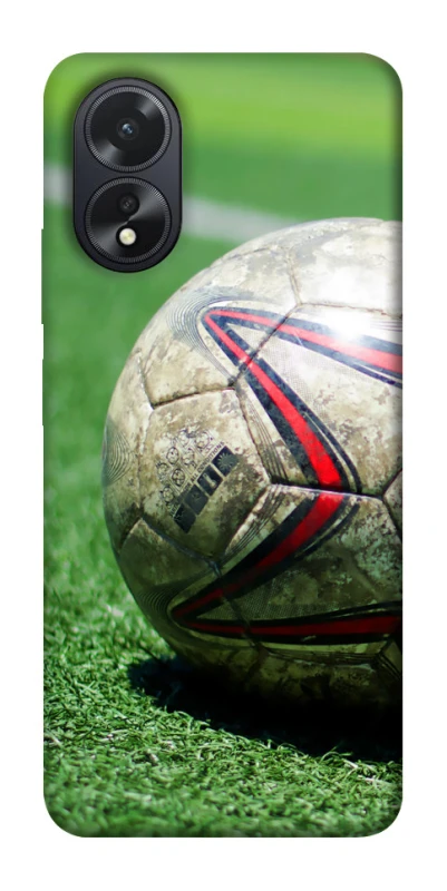 Чохол на Oppo A18 М'яч на газоні фото 1 з 1