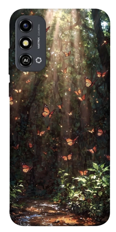 Чохол на ZTE Blade A53 butterfly фото 1 з 1