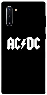 Чохол на Samsung Galaxy Note 10 AC/DC logo фото 1 Чохол на Samsung Galaxy Note 10 AC/DC logo фото 1 з 1