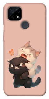 Чехол на Realme C21 Сat and cat фото 1 Чехол на Realme C21 Сat and cat фото 1 из 1