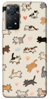 Чохол на Xiaomi Redmi Note 12 Pro 4G Cat style ver.2 фото 1 з 1