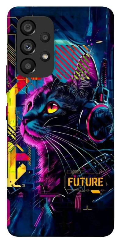 Чохол на Samsung Galaxy A53 5G Cyber Cat v2 фото 1 з 1