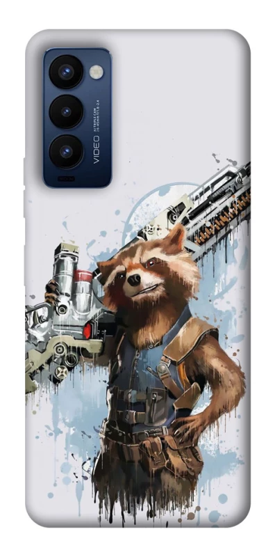 Чохол на TECNO Camon 18 Pro Rocket Raccoon фото 1 з 1