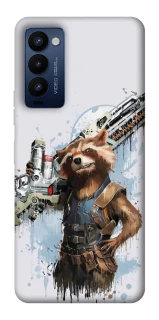 Чохол на TECNO Camon 18 Pro Rocket Raccoon фото 1 з 1