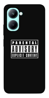Чохол на Realme C33 Parental Advisory Label фото 1 з 1