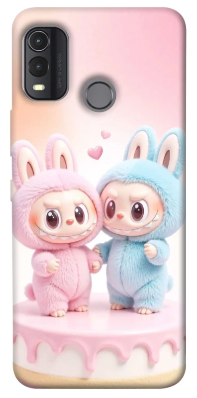 Чохол на Nokia G11 Plus Labubu Twins фото 1 з 1