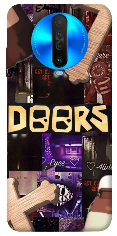 Чехол на Xiaomi Poco X2 Roblox doors dark mode фото 1 из 1