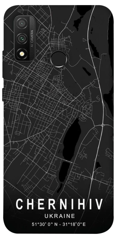 Чохол на Huawei P Smart (2020) Chernihiv map фото 1 з 1