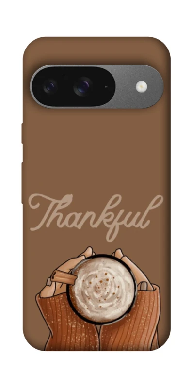 Чехол на Google Pixel 10 Thankful coffee фото 1 из 1