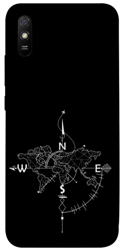 Чохол на Xiaomi Redmi 9A Travel Map фото 1 з 1