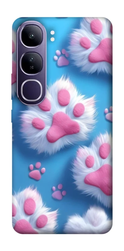 Чохол на Vivo Y300 Cat paw фото 1 з 1