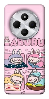 Чехол на Xiaomi Redmi 14C / Poco C75 Labubu Dreams Collage фото 1 из 1